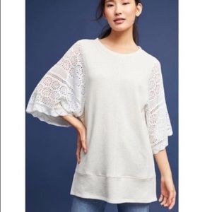 Anthropologie Akemi + Kin Coro Knit Pullover Tunic Sweater Top S